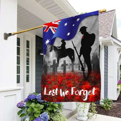 Australian Veteran Lest We Forget Anzac Day Australia Flag MLN1156F - Flagwix Australian Veteran Lest We Forget Anzac Day Australia Flag MLN1156F - Flagwix