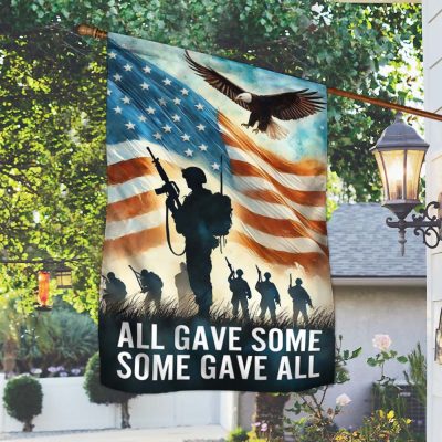 Memorial Day All Gave Some Veteran Flag VTM1108DNV - Flagwix