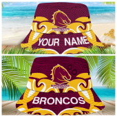 NRL Personalized Bucket Hat For Lover, Boyfriend, Husband - Limited Ed