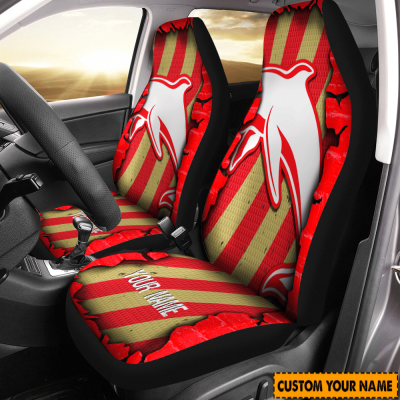 NRL Personalized Car Seat Cover For Fan - Limited Edition