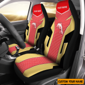 NRL Personalized Car Seat Cover For Fan - Limited Edition