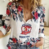 Sydney Roosters Women's Casual Shirt Personalized Gift For Fans