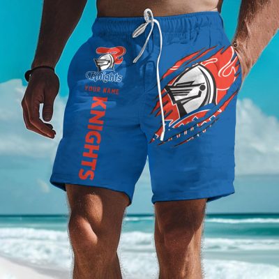 NRL Special Tearing Logo Men Short Pants Custom Any Name Gifts For Fan NRL Special Tearing Logo Men Short Pants Custom Any Name Gifts For Fan