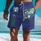 NRL Special Tearing Logo Men Short Pants Custom Any Name Gifts For Fan