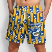 NRL Rugby Summer Men Short Pants Custom Any Name Gift For Fan