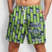 NRL Rugby Summer Men Short Pants Custom Any Name Gift For Fan
