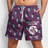 NRL Rugby Summer Men Short Pants Custom Any Name Gift For Fan