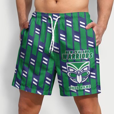 NRL Rugby Summer Men Short Pants Custom Any Name Gift For Fan