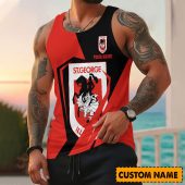 NRL Personalized Tank Top For Footy Fan - Limited Edition