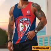 NRL Personalized Tank Top For Footy Fan - Limited Edition