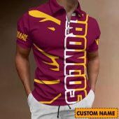 NRL Personalized Zipper Polo Shirt Gift For Footy Fan - New Arrivals