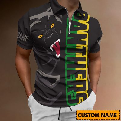 NRL Personalized Zipper Polo Shirt Gift For Footy Fan - New Arrivals