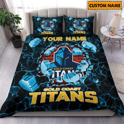 NRL Personalized Bedding Set Gift For Footy Fan - New Arrivals