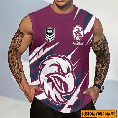 NRL Personalized New Style Tanktop Gift For Fan - Limited Edition