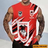 NRL Personalized New Style Tanktop Gift For Fan - Limited Edition