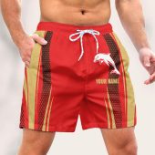 NRL All Team Rugby Men New Style Short Pant Custom Any Name Gifts For