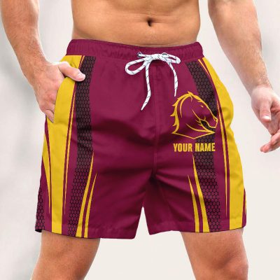 NRL All Team Rugby Men New Style Short Pant Custom Any Name Gifts For