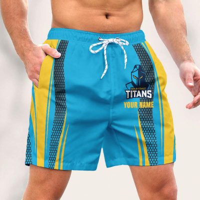 NRL All Team Rugby Men New Style Short Pant Custom Any Name Gifts For