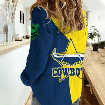 NQ Cowboys Women's Casual Shirt Personalized Gift For Fans v2