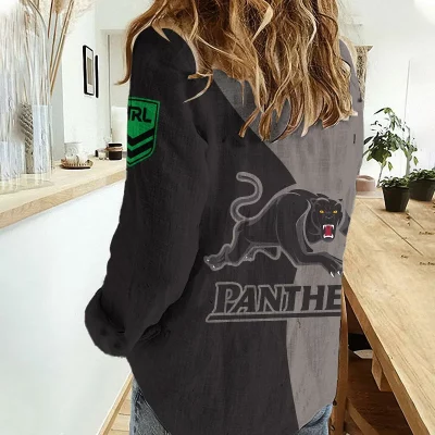 Penrith Panthers Women's Casual Shirt Personalized Gift For Fans v2