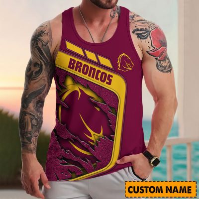 NRL Personalized Tank Top Sport Style Gift For Fan - New Arrivals