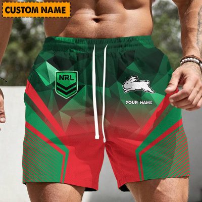 NRL Personalized Sporty Short Pants Gift For Fan - New Arrivals