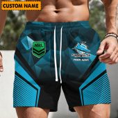 NRL Personalized Sporty Short Pants Gift For Fan - New Arrivals