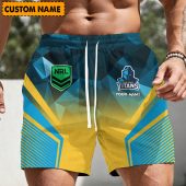NRL Personalized Sporty Short Pants Gift For Fan - New Arrivals