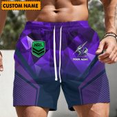 NRL Personalized Sporty Short Pants Gift For Fan - New Arrivals