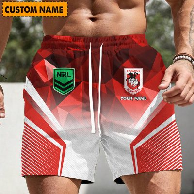 NRL Personalized Sporty Short Pants Gift For Fan - New Arrivals