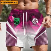 NRL Personalized Sporty Short Pants Gift For Fan - New Arrivals