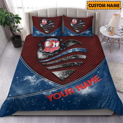 NRL Personalized Bedding Set Doona Duvet Cover Pillowcase For Fan - Li