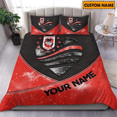 NRL Personalized Bedding Set Doona Duvet Cover Pillowcase For Fan - Li