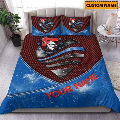 NRL Personalized Bedding Set Doona Duvet Cover Pillowcase For Fan - Li