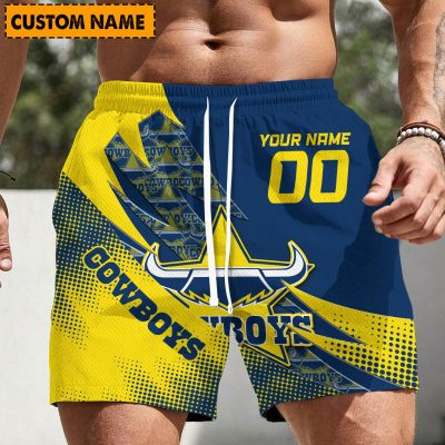 NRL Personalized Men's Short Pants Beach Shorts For Fan - Limited Edit