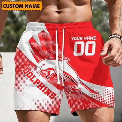 NRL Personalized Men's Short Pants Beach Shorts For Fan - Limited Edit