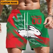 NRL Personalized Men's Short Pants Beach Shorts For Fan - Limited Edit