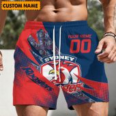 NRL Personalized Men's Short Pants Beach Shorts For Fan - Limited Edit