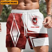 NRL Personalized Men's Short Pants Beach Shorts For Fan - Limited Edit