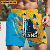 NRL Personalized Men's Short Pants Beach Shorts For Fan - Limited Edit