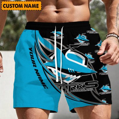 NRL Personalized Men's Short Pants Beach Shorts For Fan - Limited Edit