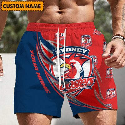 NRL Personalized Men's Short Pants Beach Shorts For Fan - Limited Edit