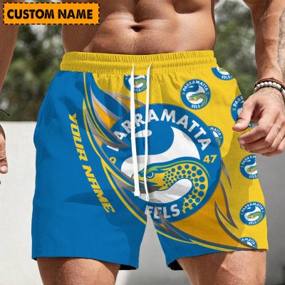 NRL Personalized Men's Short Pants Beach Shorts For Fan - Limited Edit