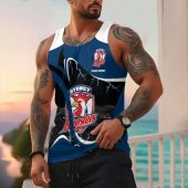 NRL Personalized Men's Tank Top For Footy Fan - New Arrivals
