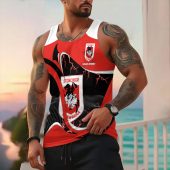 NRL Personalized Men's Tank Top For Footy Fan - New Arrivals