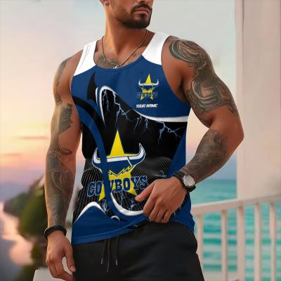 NRL Personalized Men's Tank Top For Footy Fan - New Arrivals
