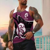 NRL Personalized Men's Tank Top For Footy Fan - New Arrivals