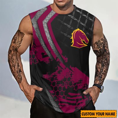 NRL Personalized Men's Tanktop Best Gift For Fan - Limited Edition