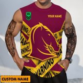 NRL Personalized Men's Tanktop Best Gift For Fan - Limited Edition