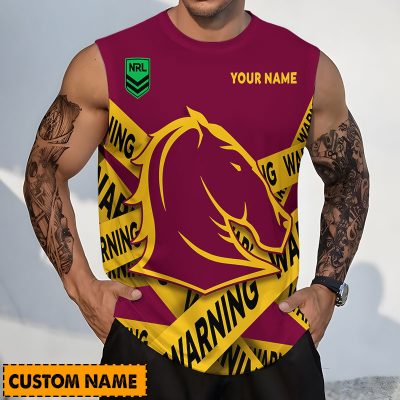 NRL Personalized Men's Tanktop Best Gift For Fan - Limited Edition